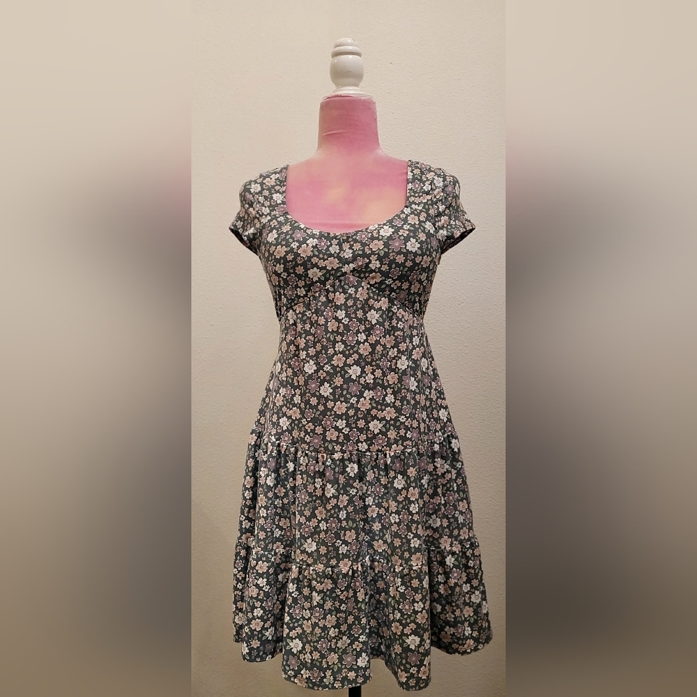 Derek Heart Pastel Floral Dress